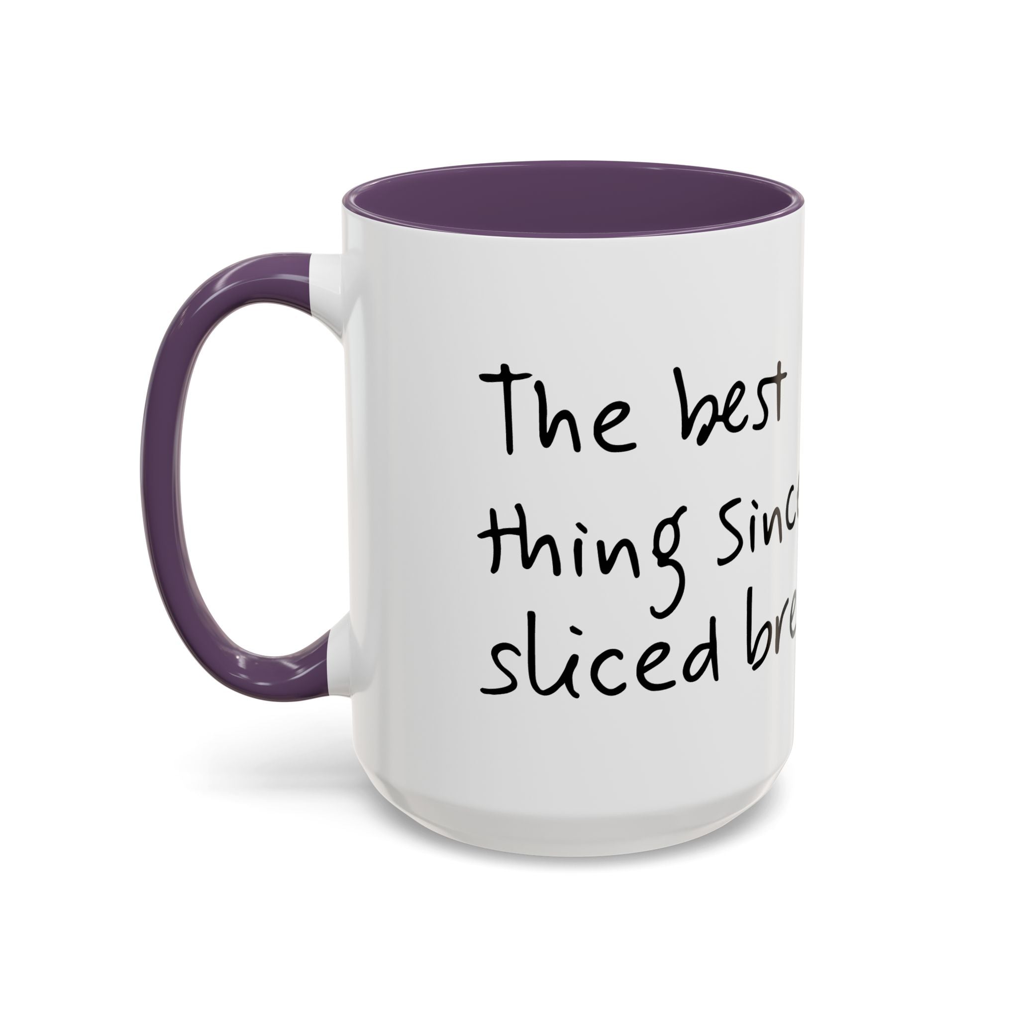 Kawaii Walking Bread Illustration Mug | Accent Coffee Mug (11oz, 15oz) | Breadfriend