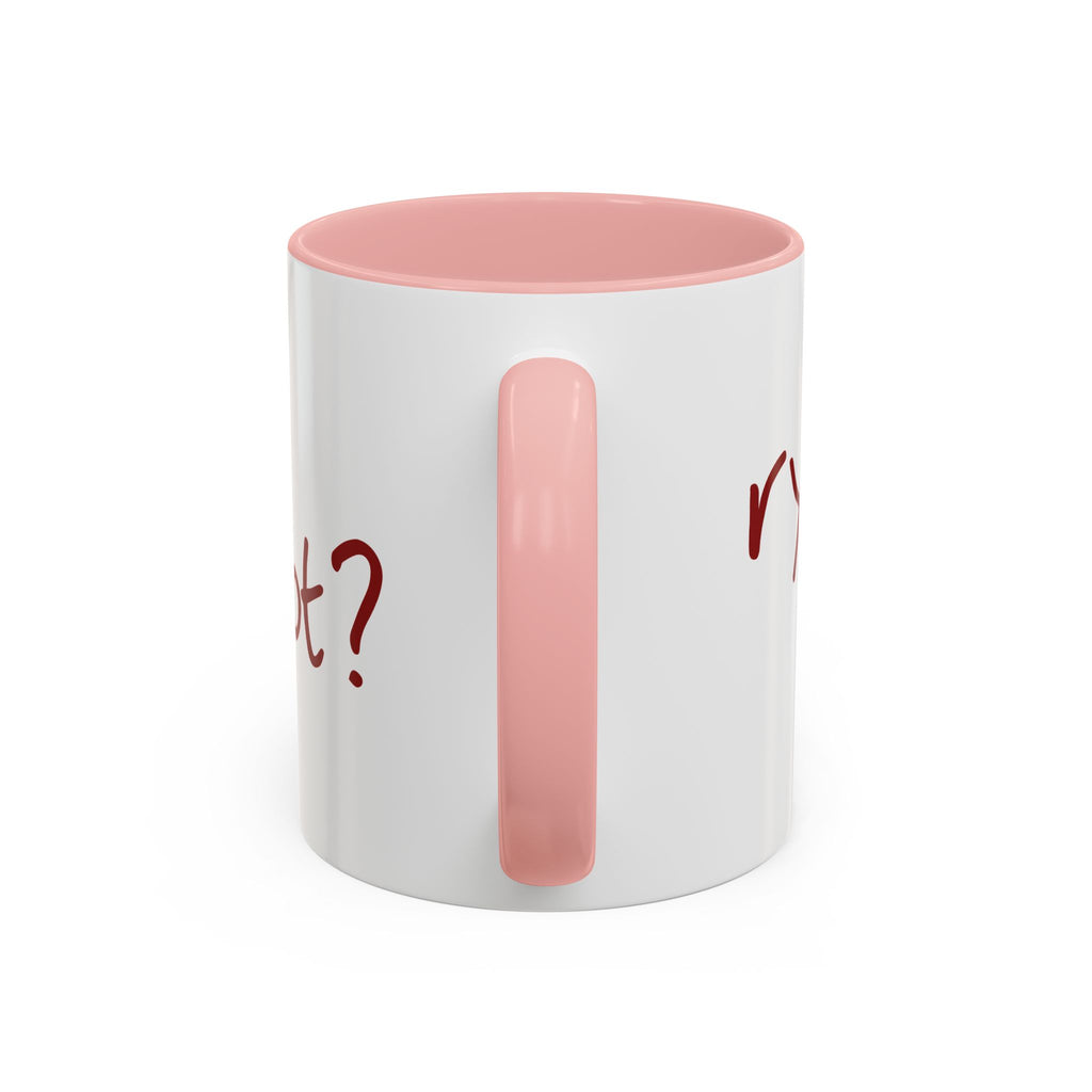 Rye Not? Walking Bread Illustration Mug | Kawaii Loaf Coffee Mug | Breadfriend