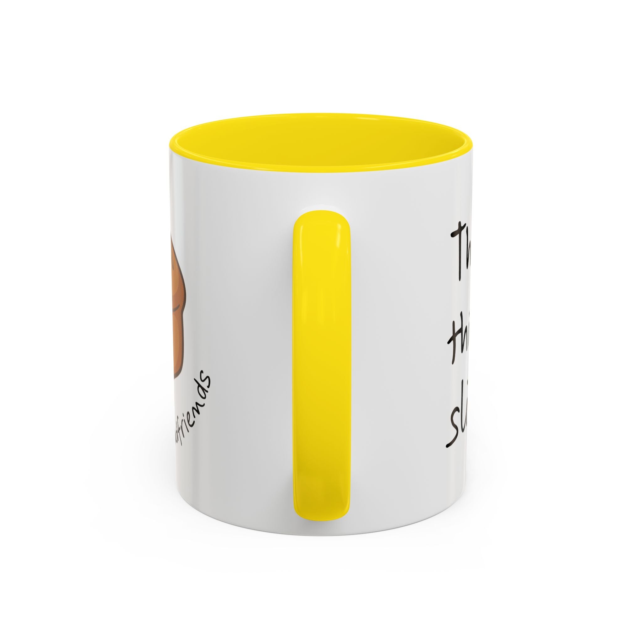 Kawaii Walking Bread Illustration Mug | Accent Coffee Mug (11oz, 15oz) | Breadfriend