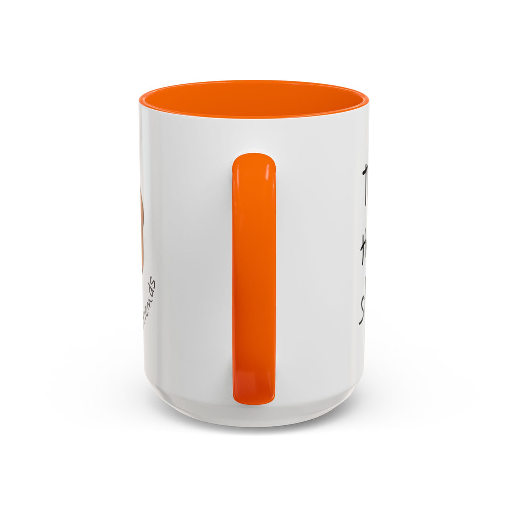 Kawaii Walking Bread Illustration Mug | Accent Coffee Mug (11oz, 15oz) | Breadfriend