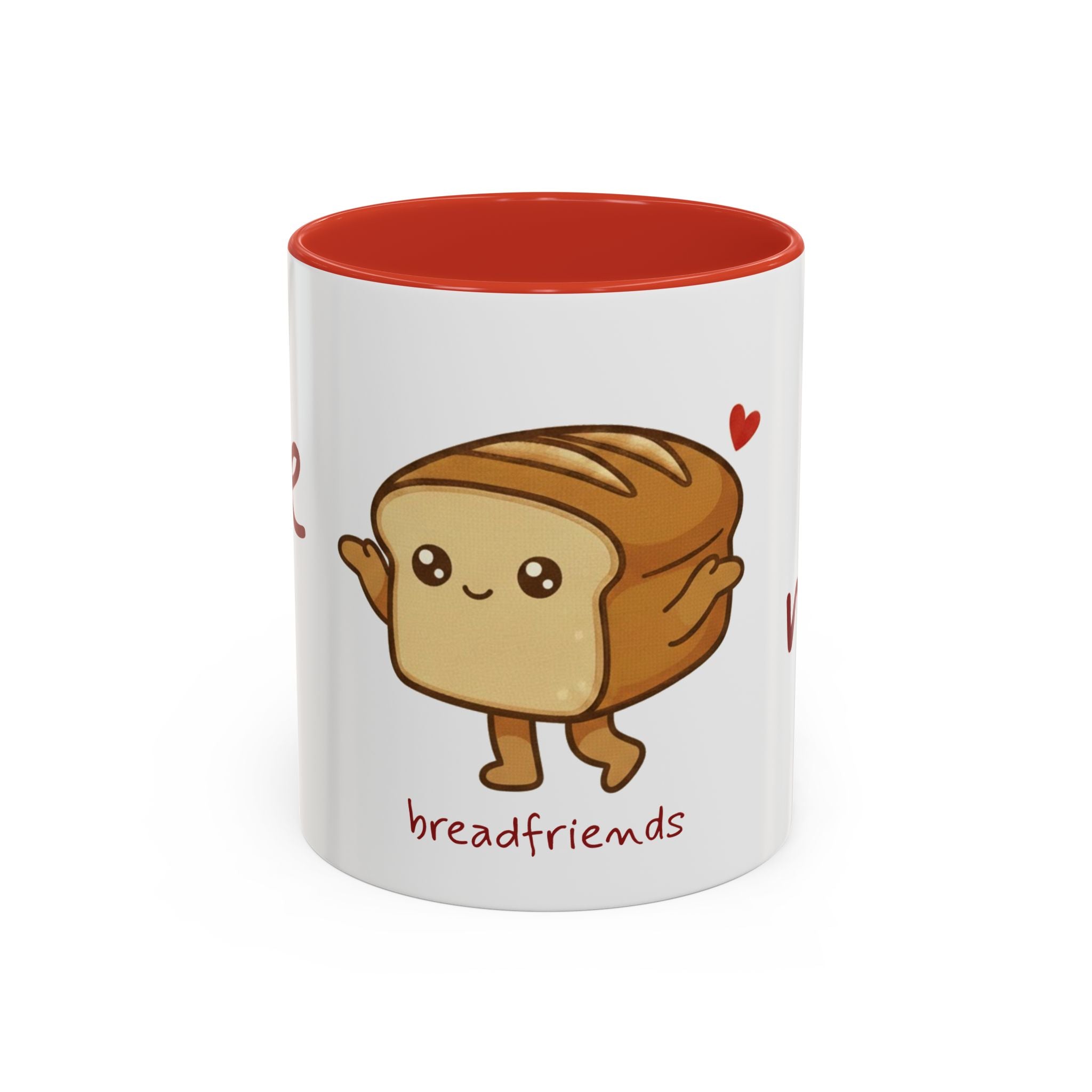 Rye Not? Walking Bread Illustration Mug | Kawaii Loaf Coffee Mug | Breadfriend