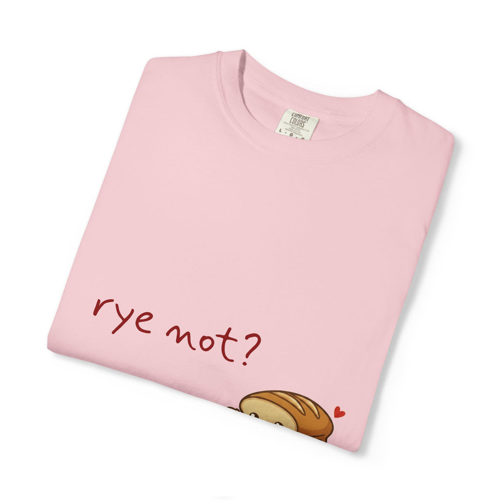 Rye Not? Cartoon Bread Character T-shirt | breadfriends graphic tee