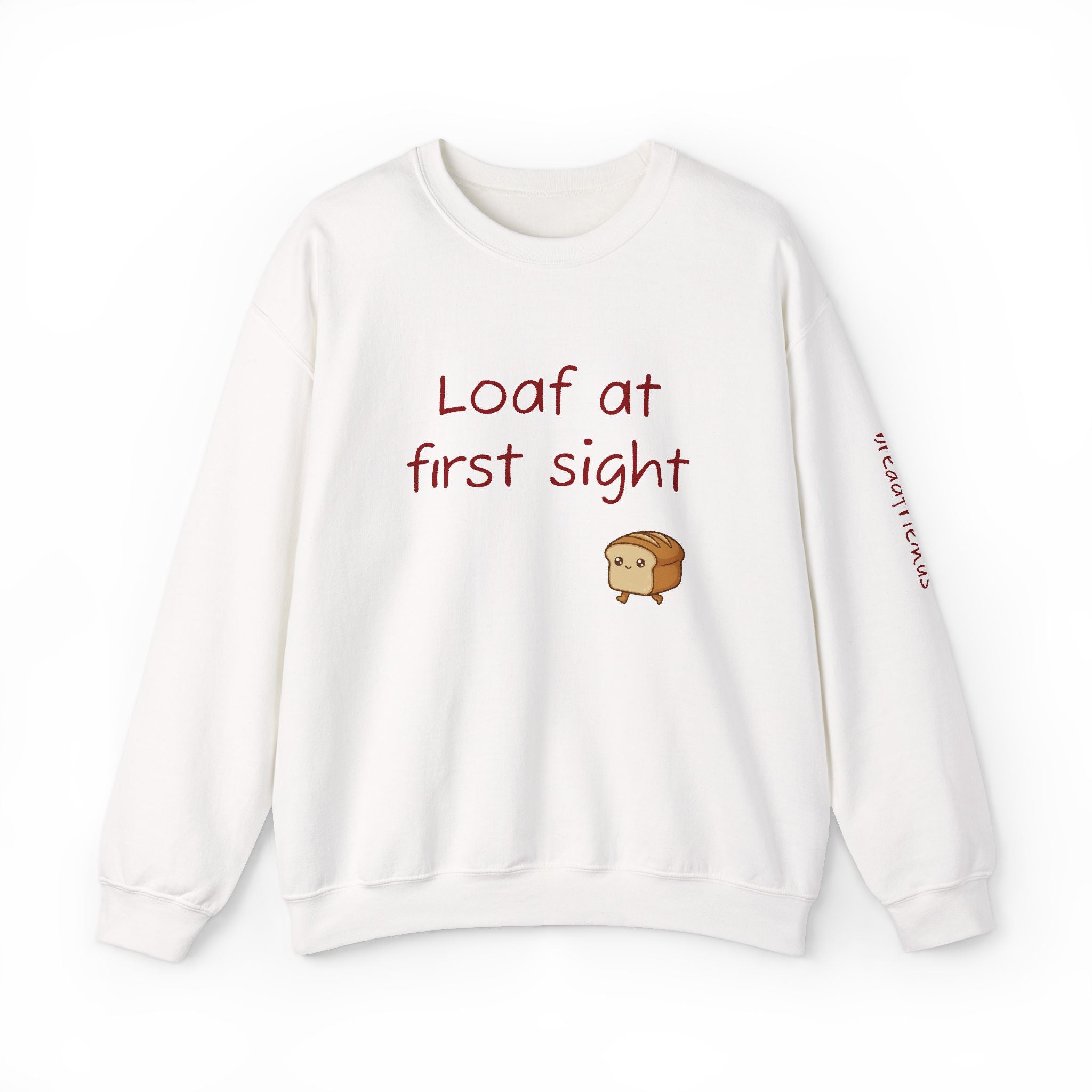 Loaf at First Sight sweatshirt | Cute Bread Pun Crewneck | Breadfriend!