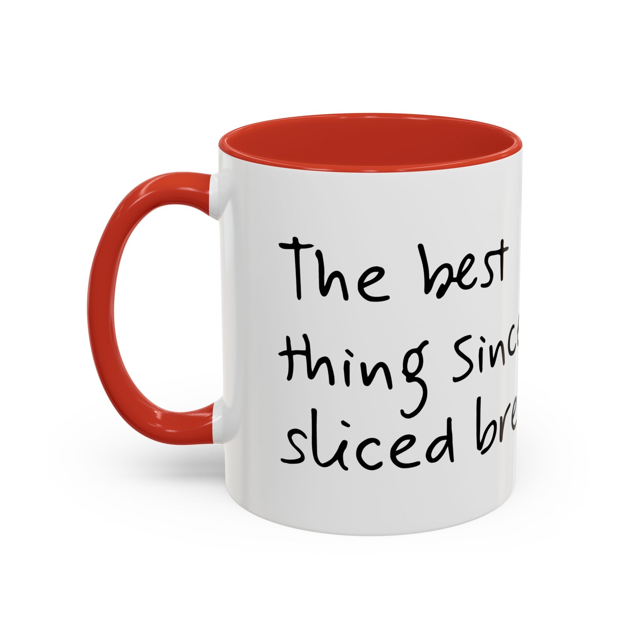 Kawaii Walking Bread Illustration Mug | Accent Coffee Mug (11oz, 15oz) | Breadfriend