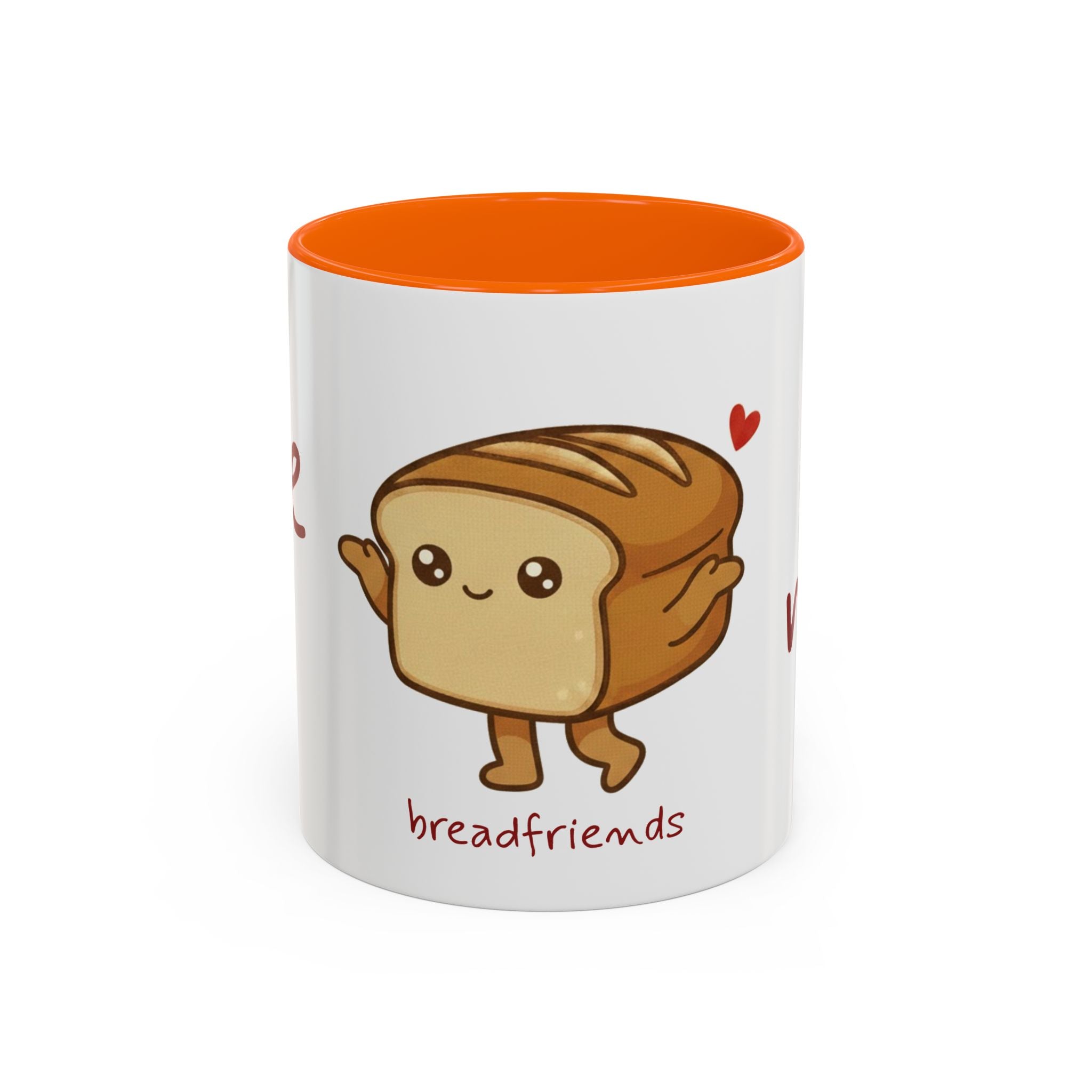 Rye Not? Walking Bread Illustration Mug | Kawaii Loaf Coffee Mug | Breadfriend