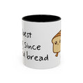 Kawaii Walking Bread Illustration Mug | Accent Coffee Mug (11oz, 15oz) | Breadfriend