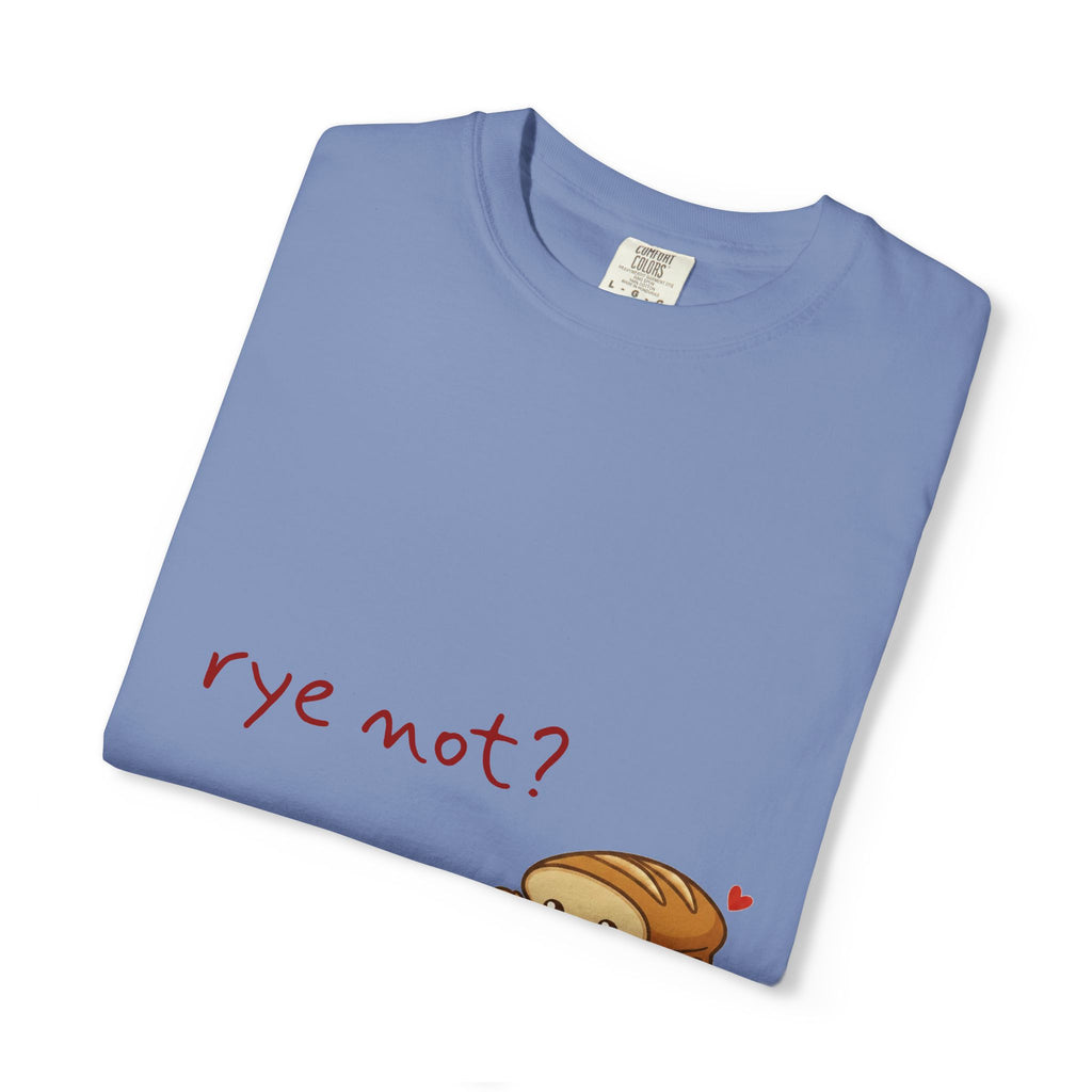 Rye Not? Cartoon Bread Character T-shirt | breadfriends graphic tee
