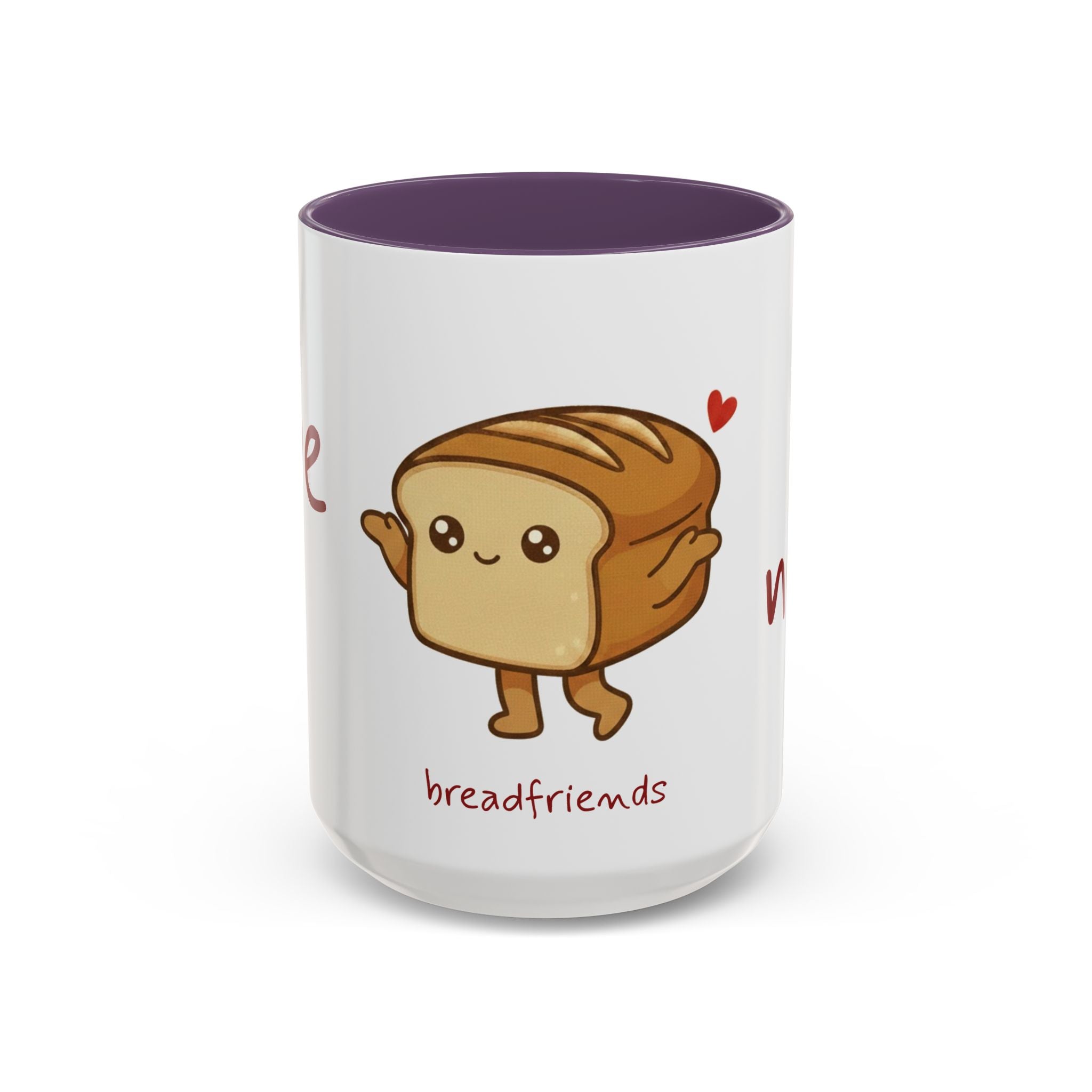 Rye Not? Walking Bread Illustration Mug | Kawaii Loaf Coffee Mug | Breadfriend