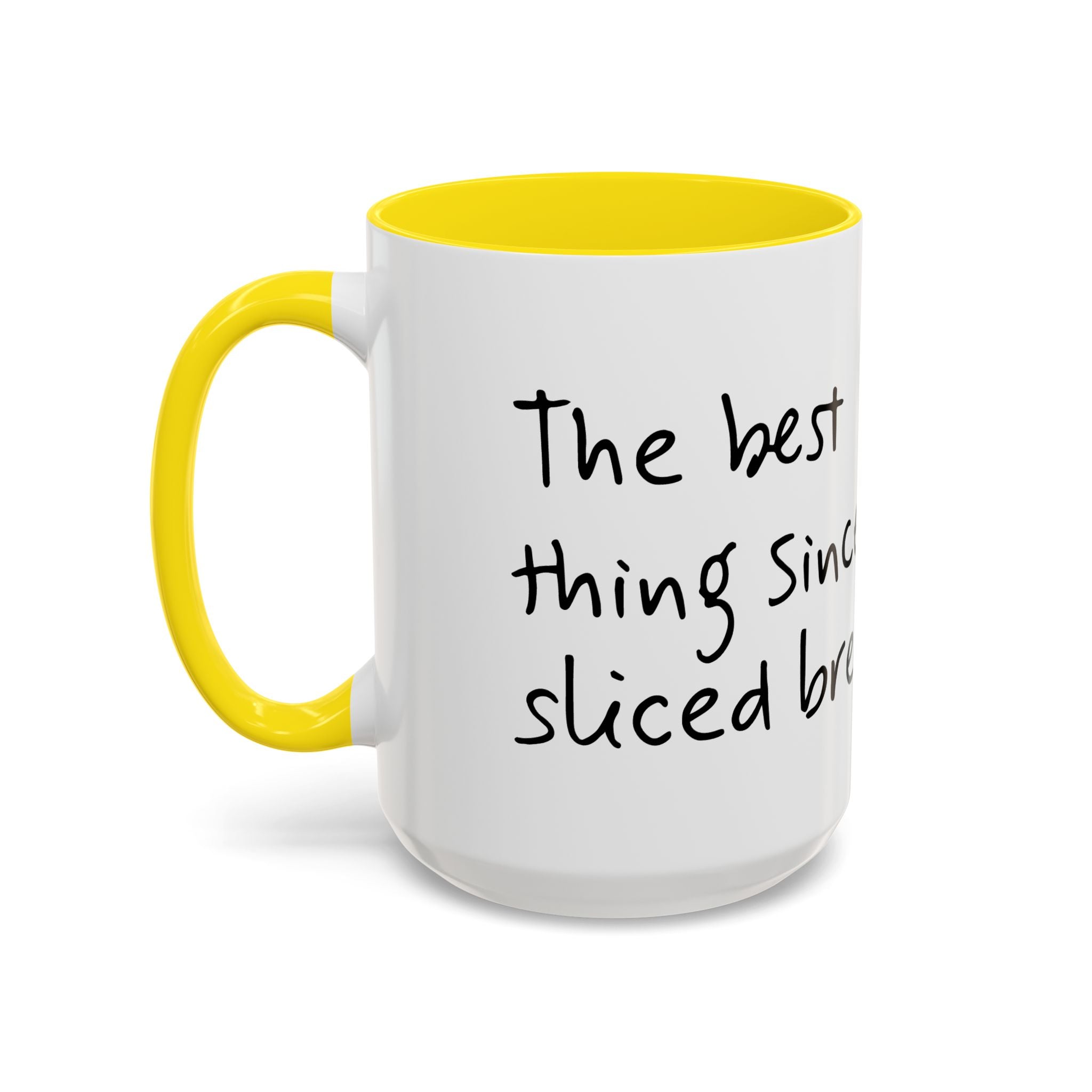 Kawaii Walking Bread Illustration Mug | Accent Coffee Mug (11oz, 15oz) | Breadfriend