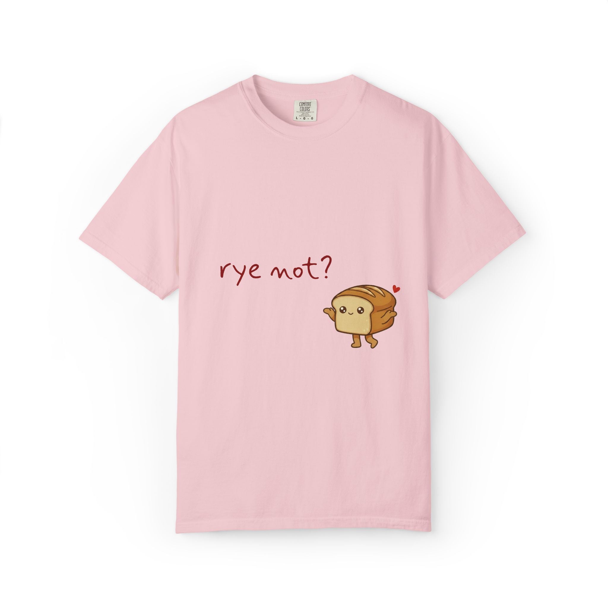 Rye Not? Cartoon Bread Character T-shirt | breadfriends graphic tee