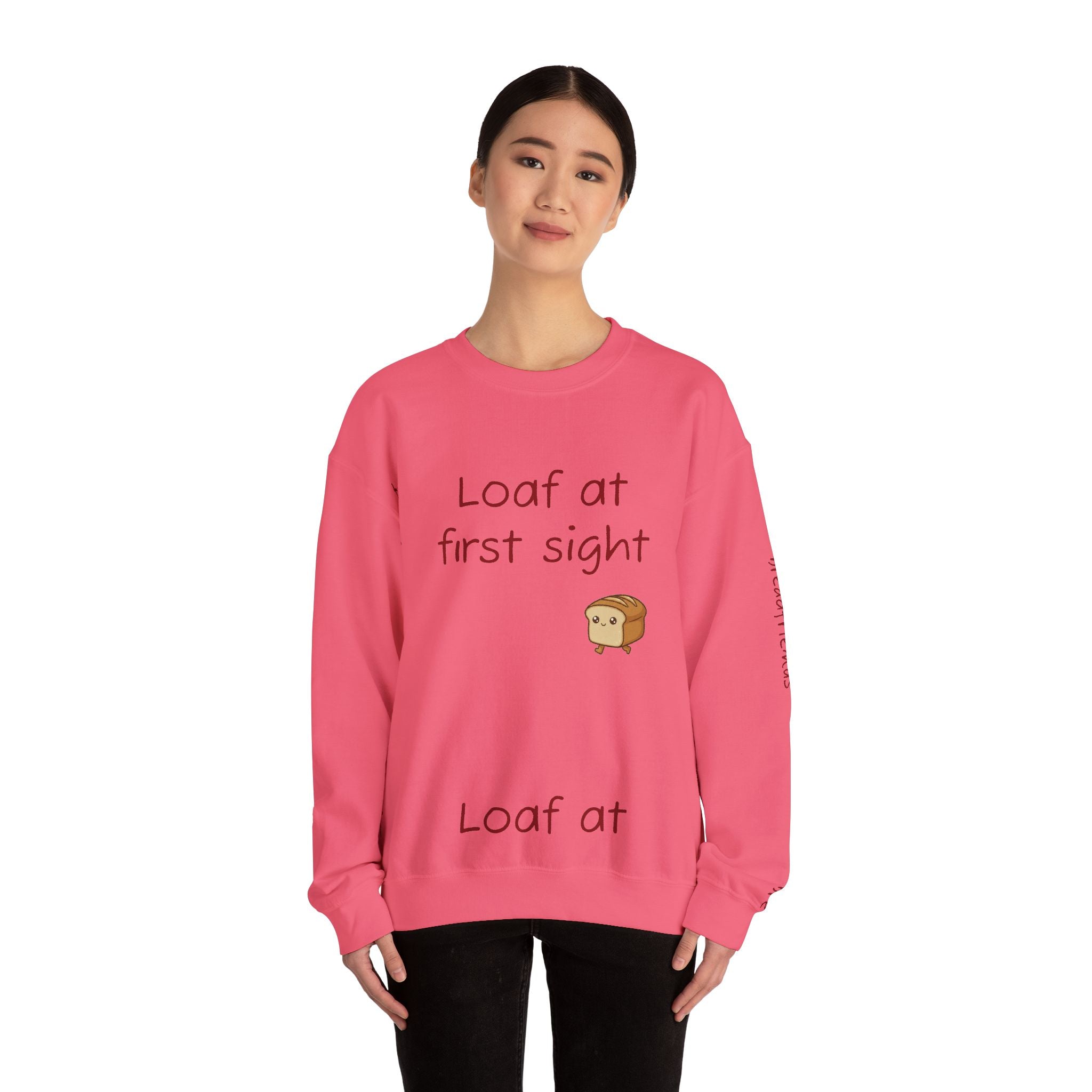 Loaf at First Sight sweatshirt | Cute Bread Pun Crewneck | Breadfriend!