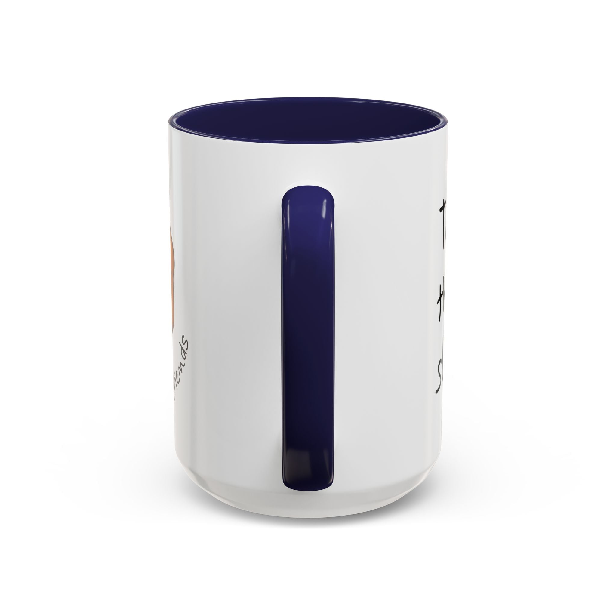 Kawaii Walking Bread Illustration Mug | Accent Coffee Mug (11oz, 15oz) | Breadfriend
