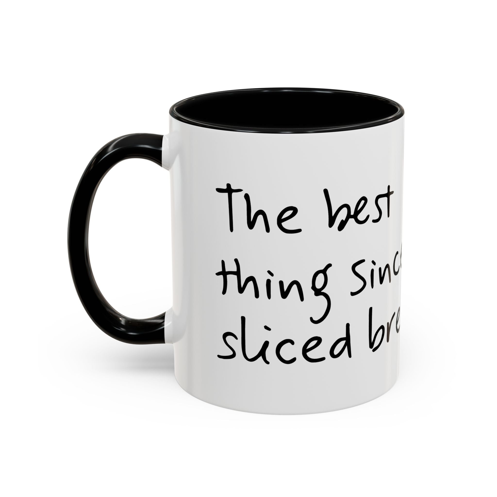 Kawaii Walking Bread Illustration Mug | Accent Coffee Mug (11oz, 15oz) | Breadfriend