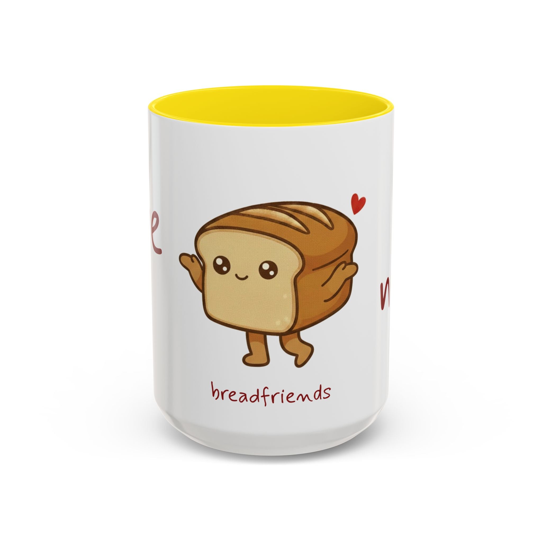 Rye Not? Walking Bread Illustration Mug | Kawaii Loaf Coffee Mug | Breadfriend