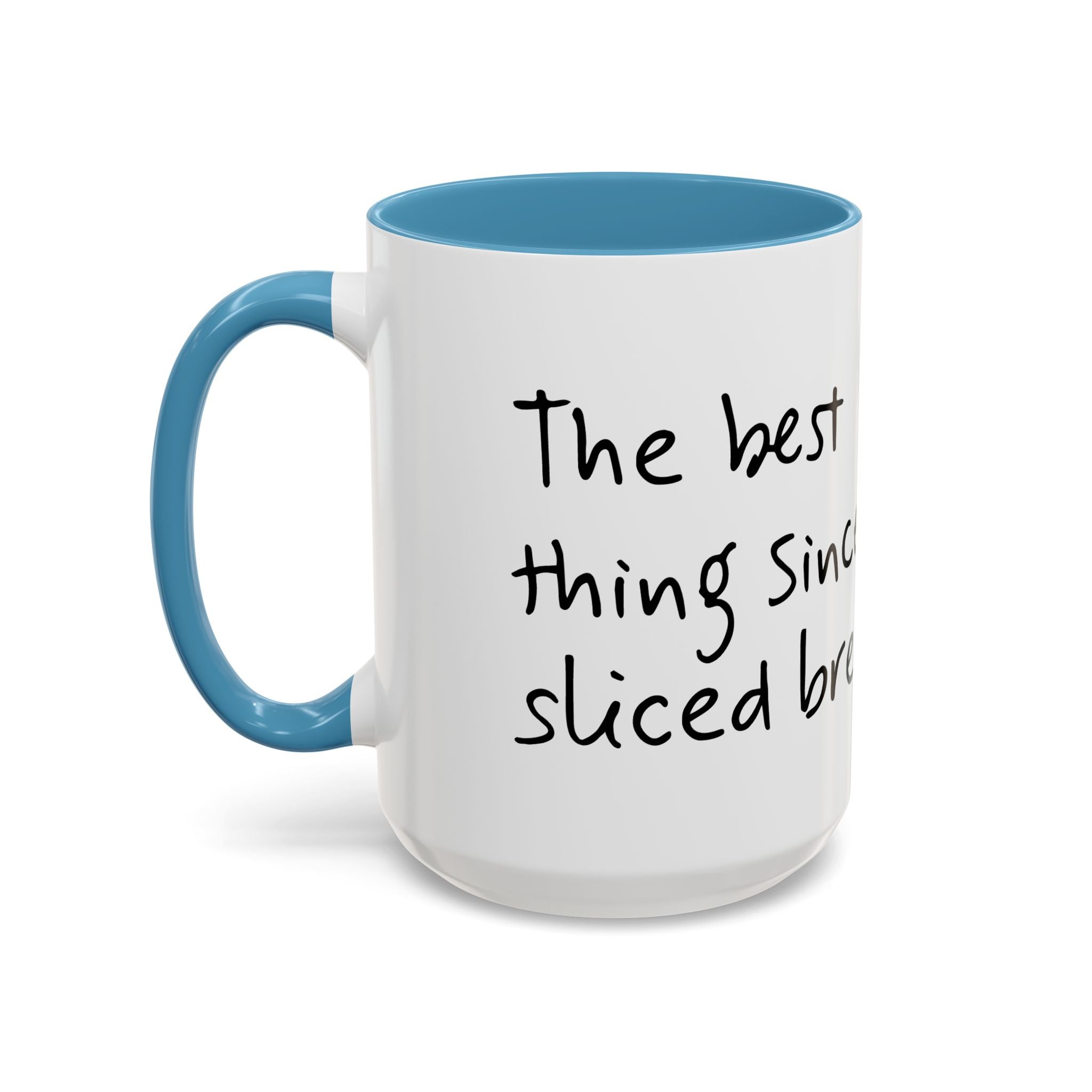 Kawaii Walking Bread Illustration Mug | Accent Coffee Mug (11oz, 15oz) | Breadfriend