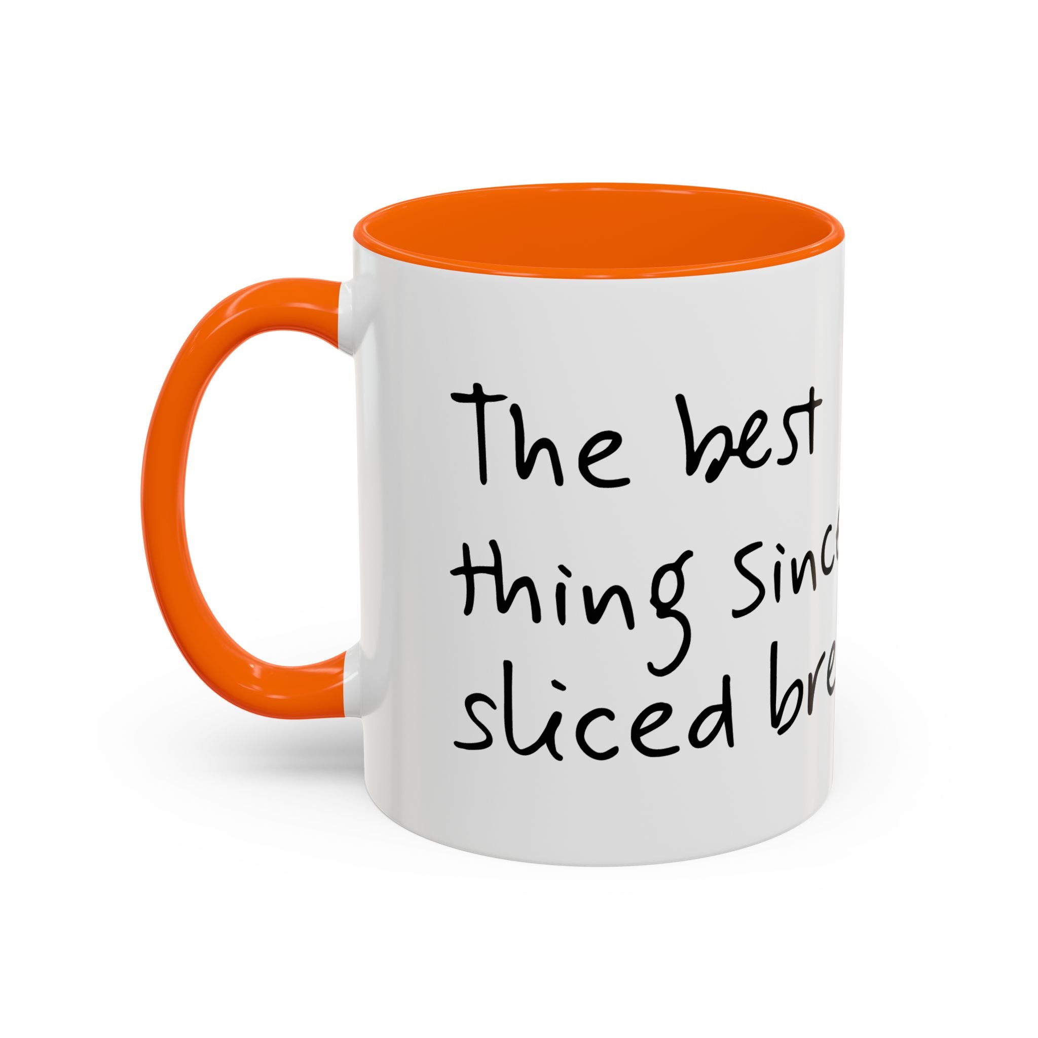 Kawaii Walking Bread Illustration Mug | Accent Coffee Mug (11oz, 15oz) | Breadfriend