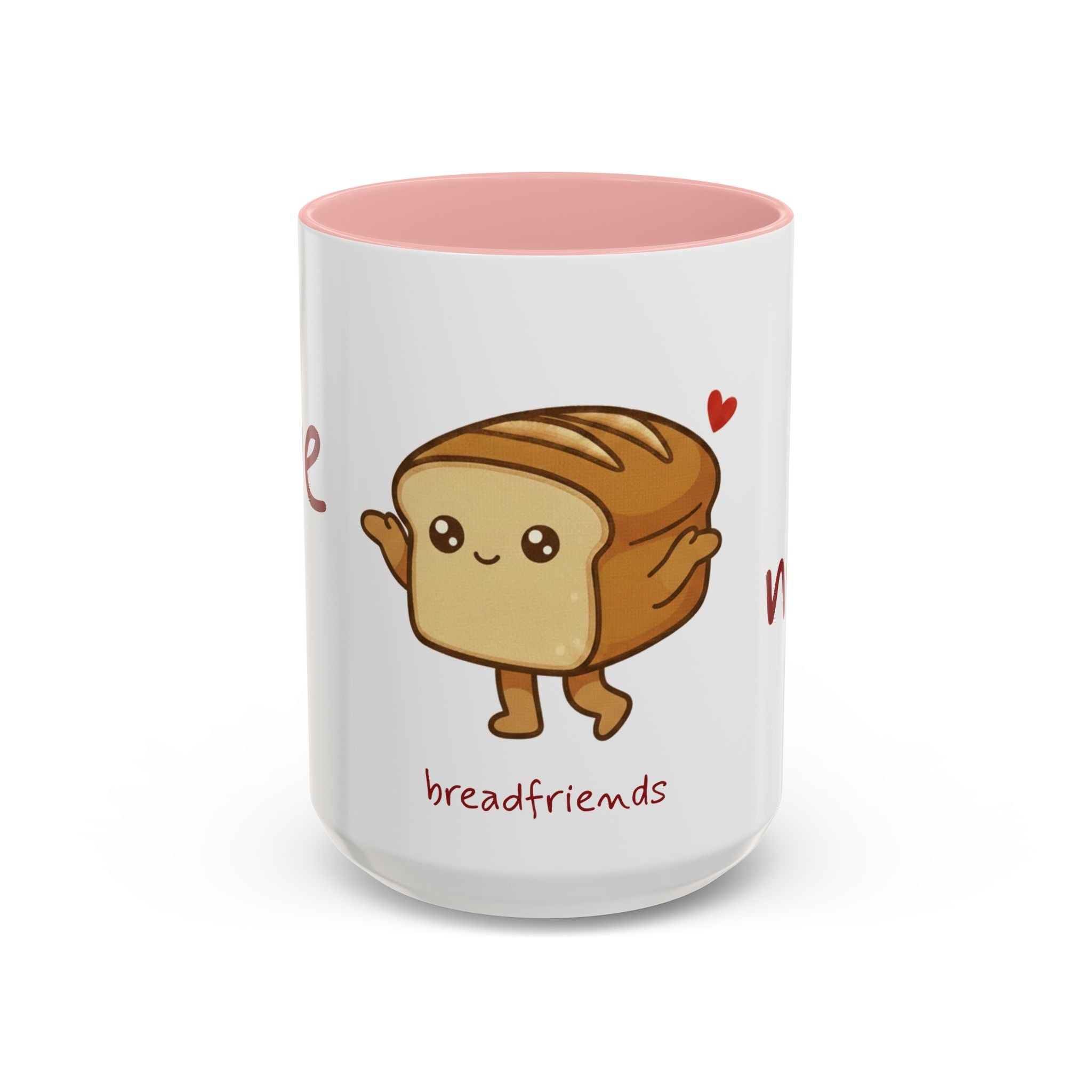 Rye Not? Walking Bread Illustration Mug | Kawaii Loaf Coffee Mug | Breadfriend